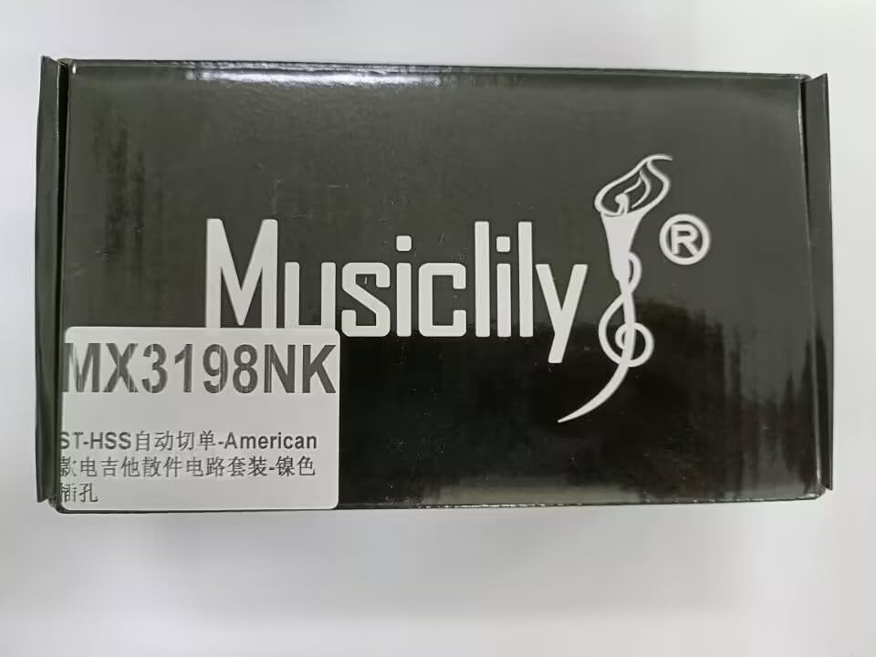 Musiclily Pro Guitar Auto Split Diy Wiring Kit Upgrade For American Style Strat Hss Stratocaster With 5 Way Switch And 3A250K Po