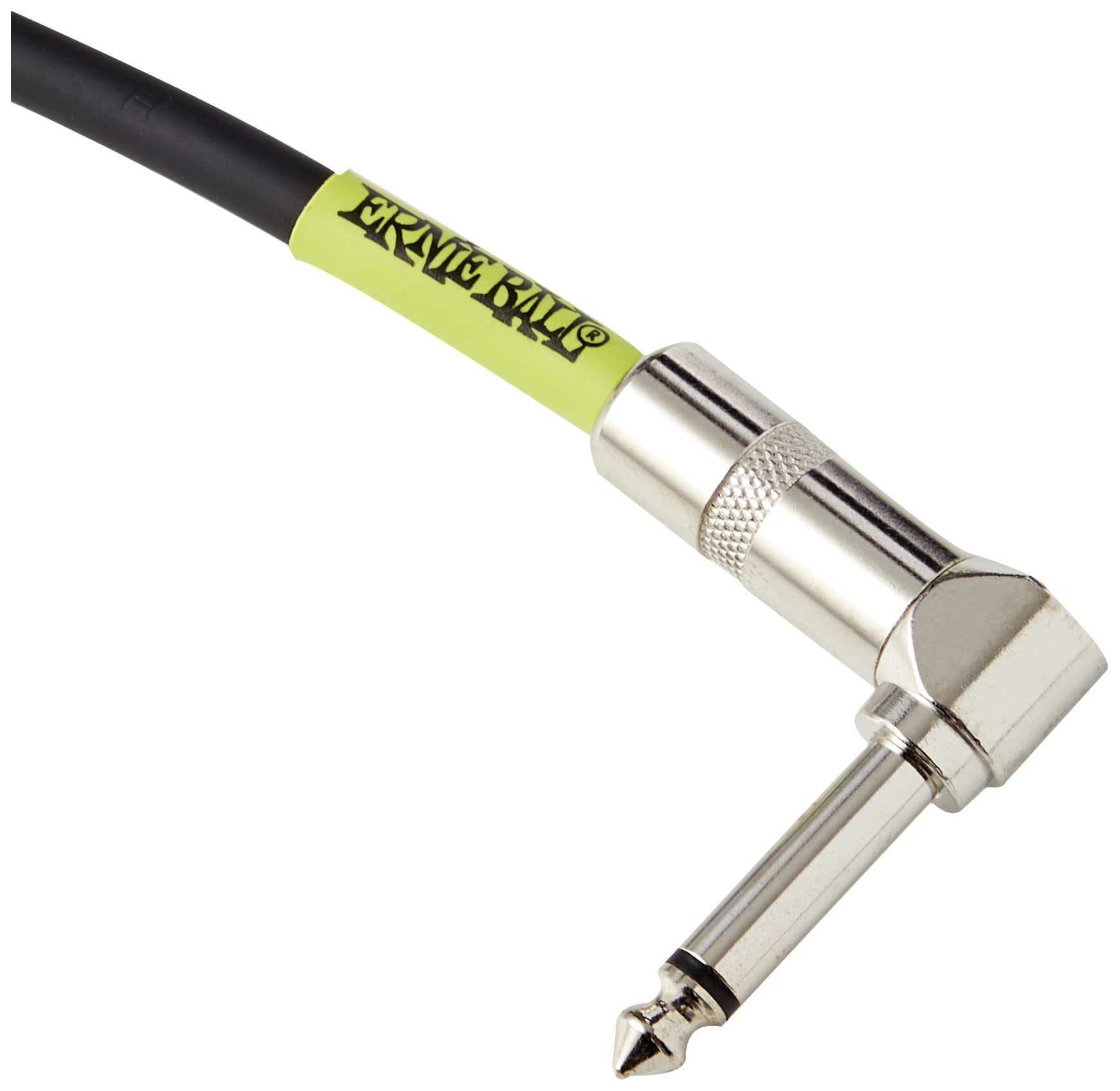 Ernie Ball 6050 Ernieball 6'' Angle/Angle Patch Cable 3 Pack Black