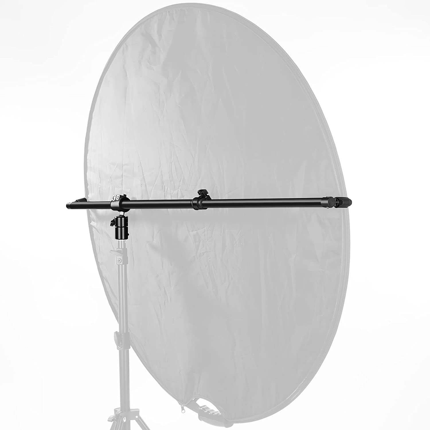 Neewer Extendable Reflector Holder Arm, Photo Studio Telescopic 27.9    To 47.2    Boom Arm 360 Degree Swivel Reflector Bracket