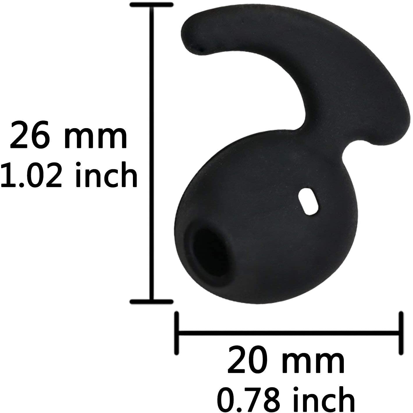 Zotech Replacement 6 Pair Anti Slip Silicone Replacement Ear Tips For Galaxy S7Edge S7 S6 Edge, Samsung Level U Eo Bg920 Earphon