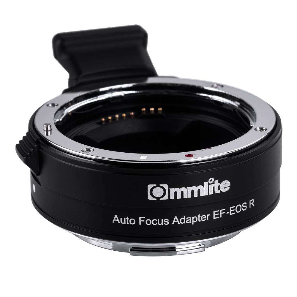 Commlite Cm Ef Eos R Lens Adapter, Electronic Auto Focus Ef To R Mount Adapter For Canon Ef/Ef S Lens To Eos R, Eos Rp, Eos R6, 