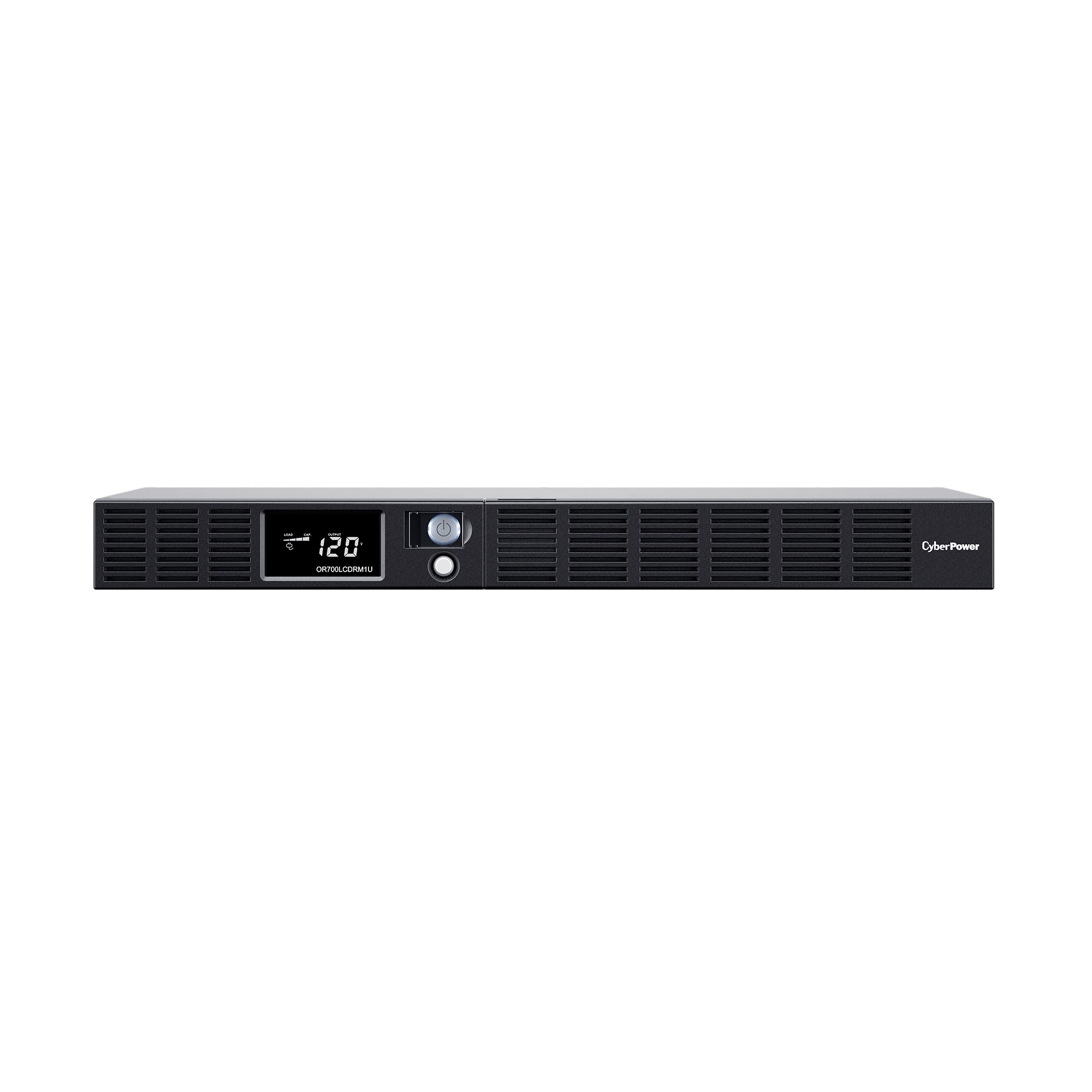 Cyberpower Or700Lcdrm1U Smart App Lcd Ups, 700Va/400W, 6 Outlets, Avr, 1U Rackmount