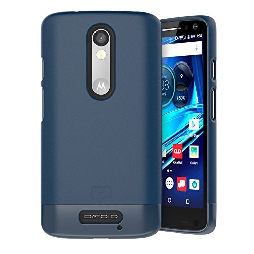 Encased Slimshield Case For Motorola Droid Turbo 2 (Deep Blue)