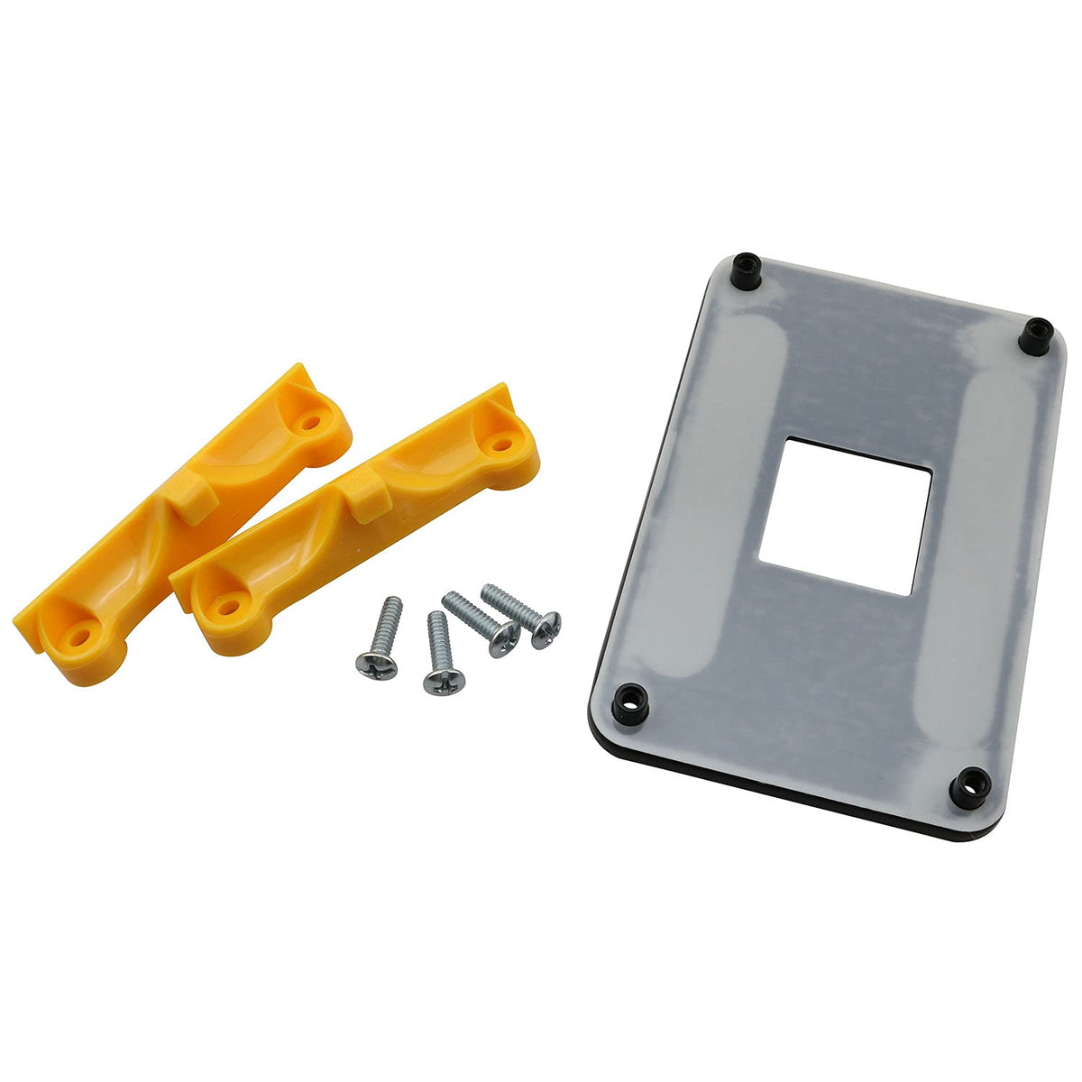 Rlecs 1Pc Am4 Backplane Heatsink Bracket Motherboard Cpu Fan Cooling Mounting Sheet Plate For Am4 Amd Socket, Yellow