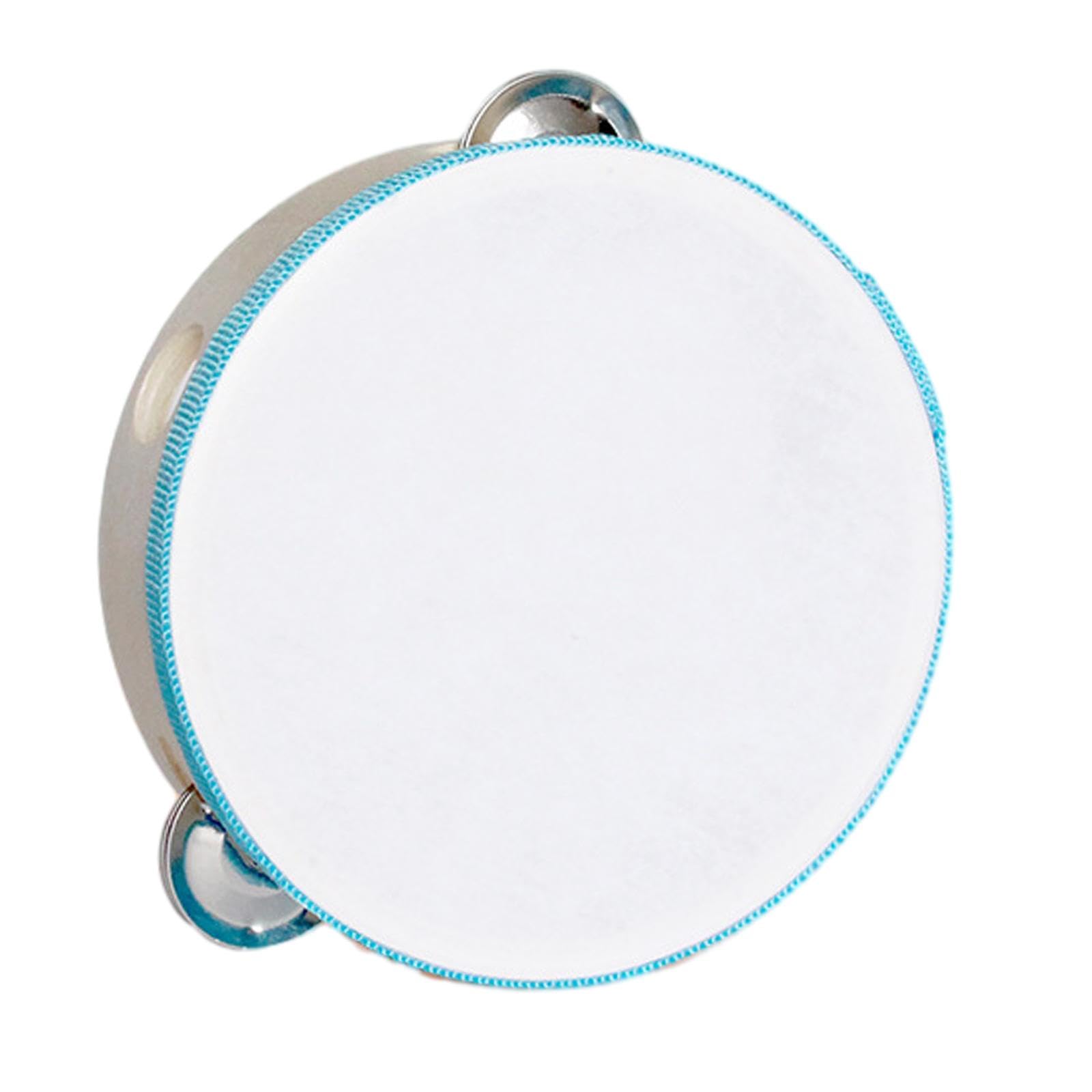 TRENDYNEST Hand Drum Musical Instrument Wooden Tambourine for Children Game Toys Adults Blue | Musical Instruments & Gear | Perc