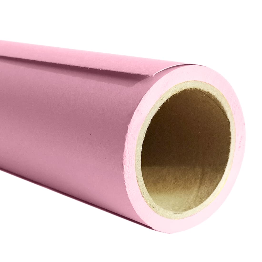 Phsureo Seamless Photo Photography Backdrop Paper, Pink Photo Background Paper Roll (53   X16', 17 Carnation Pink)