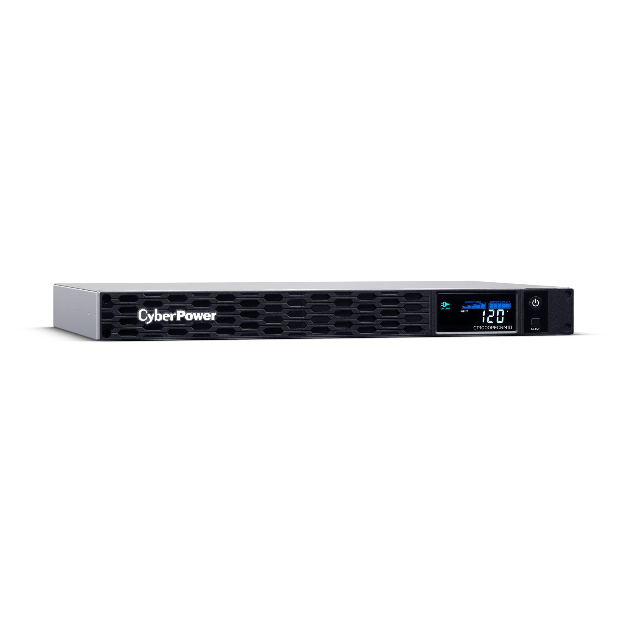 Cyberpower Cp1000Pfcrm1U Pfc Sinewave Ups, 1000Va/600W, 6 Outlets, Avr, 1U Rackmount