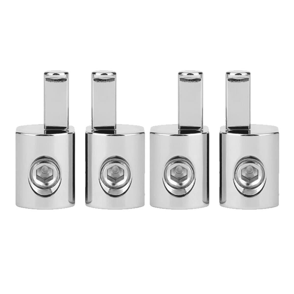 4Pcs 1/0 Gauge To 4 Gauge Pin Awg Power Wire Reducer Car Audio Amp Terminal