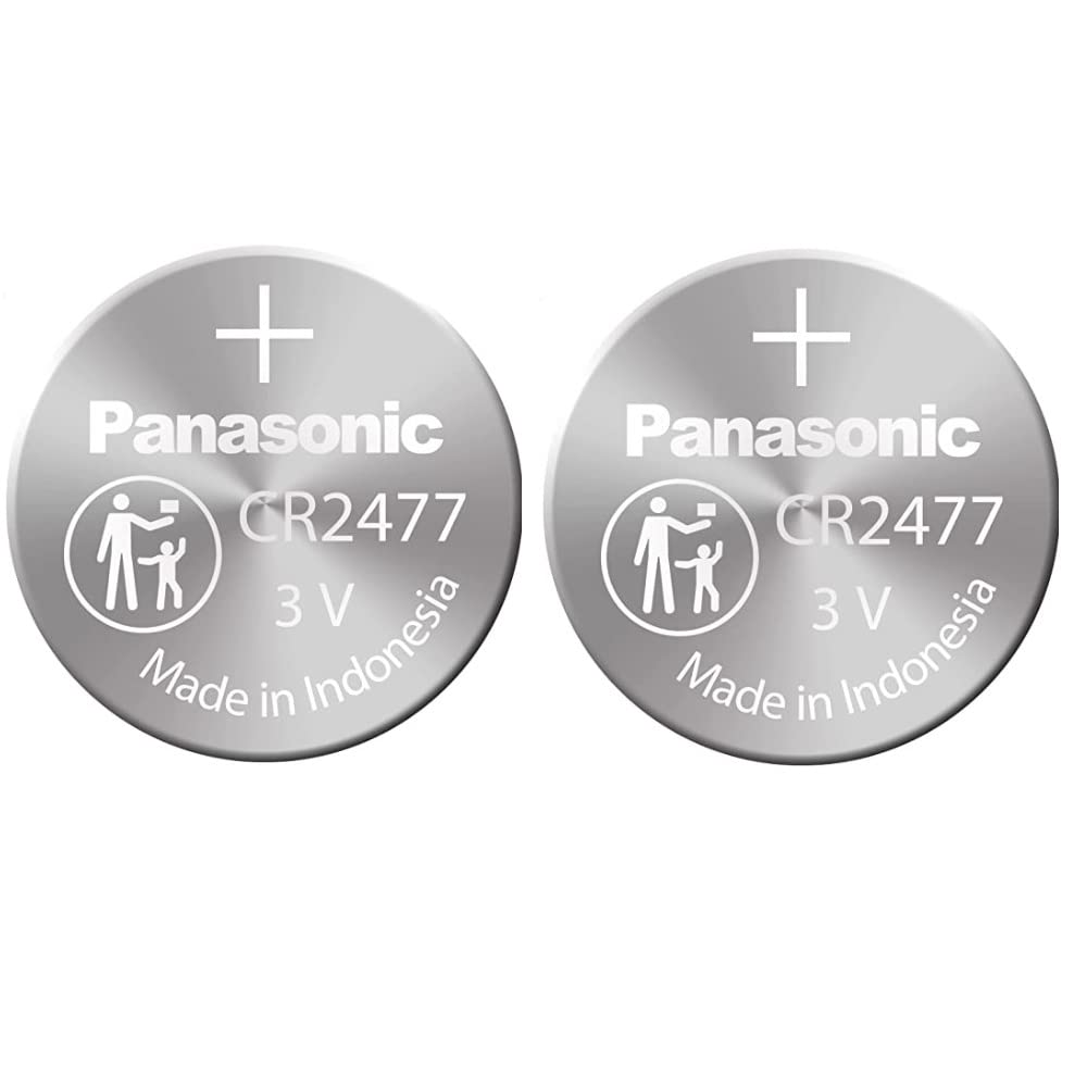 Panasonic Cr2477 3V Lithium Cell Battery (Pack Of 2)