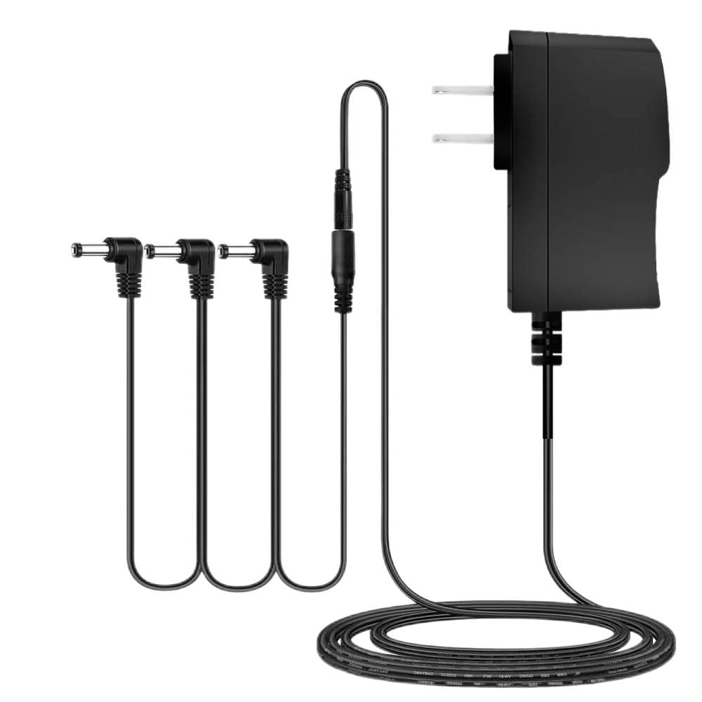 For Boss Psa Adapter 9V Dc Guitar Pedal Power Supply 1A Power Cord For Boss Effects Pedal,One Spot (1 Spot),Casio Keyboard,Rolan