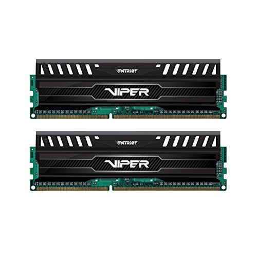 Patriot 16Gb(2X8Gb) Viper Iii Ddr3 1600Mhz (Pc3 12800) Cl9 Desktop Memory With Black Mamba Heatsink - Pv316G160C9K