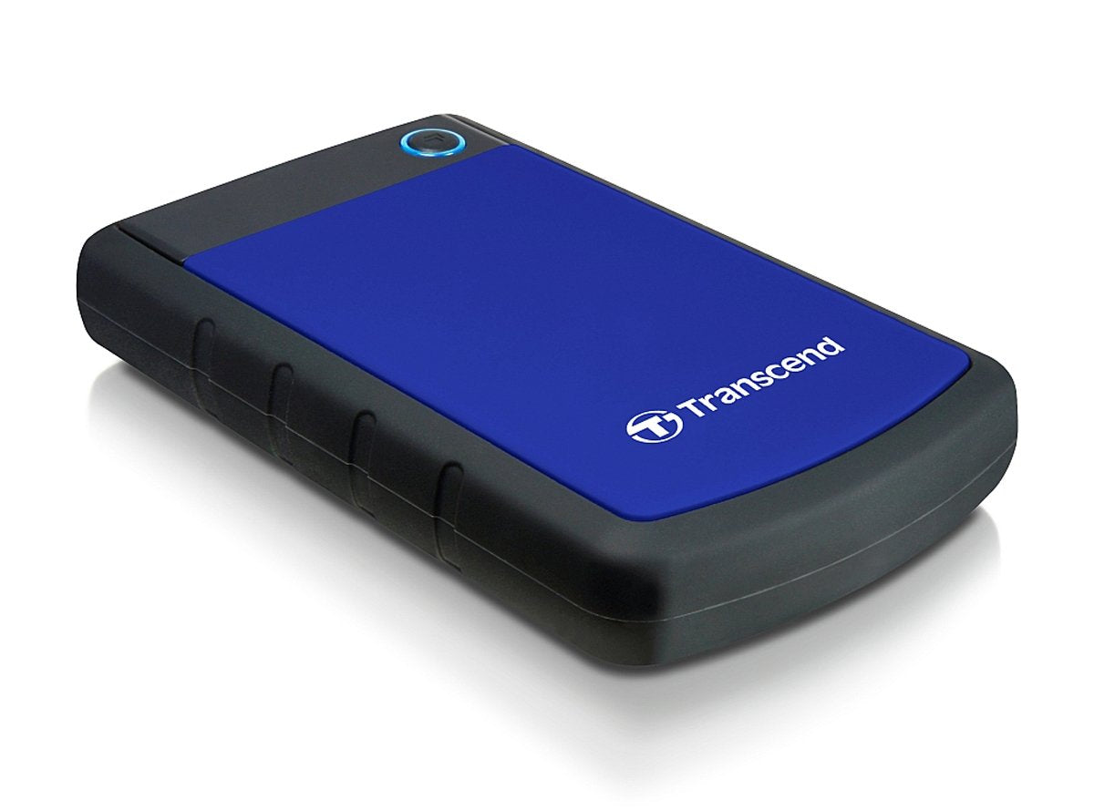 Transcend 2TB USB 3.1 Gen 1 StoreJet 25H3B SJ25H3B Rugged External Hard Drive TS2TSJ25H3B