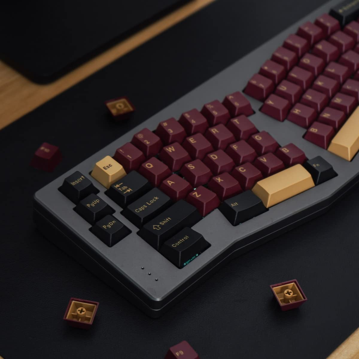 Red Samurai Keycaps Set 173 Keys Cherry Profile Doubleshot Custom Keycaps For Cherry Mx Gateron Kailh Box Switches Mechanical Ke