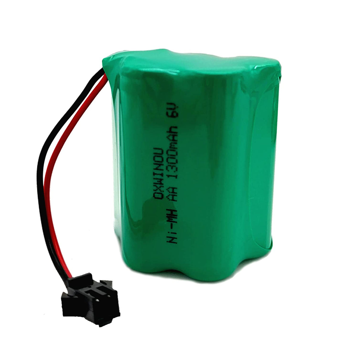 Oxwinou 6V 1300Mah Ni-Mh Aa Rechargeable Battery Pack With Sm 2P Plug For Toys, Lighting And Electric Tools Smp Aa5Sw Outdoor Mo