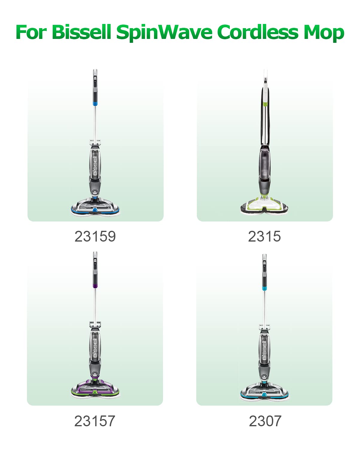 Replacement Charger For Bissell 2315 2315A 23159 2307 23157 23158 Spinwave Cordless Pet Hard Expert Floor Spin Mop, Arkare Charg