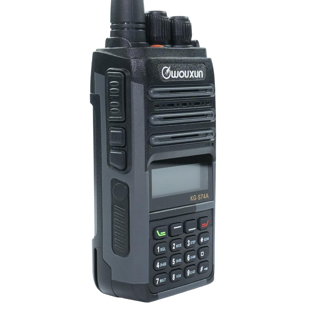 Wouxun Kg S74A Compact Waterproof Vhf Aviation Radio With Usb C Charging