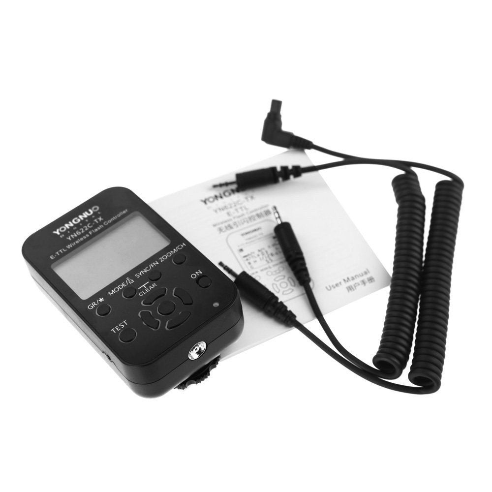 Yongnuo Yn622C Tx Yn622C Tx 7 Channel E Ttl Wireless Flash Controller With Lcd Interface For Canon Dslr/ Yn622C/ Yn622C Ii/ Yn68