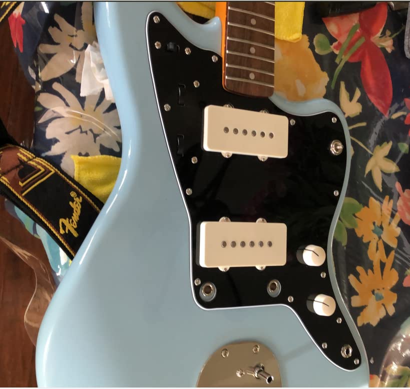 Dopro American Vintage Jazzmaster Guitar Pickguard Scratch Plate Jm Pickguard With Screws For Fd Vintage Jazzmaster Vintage Tort