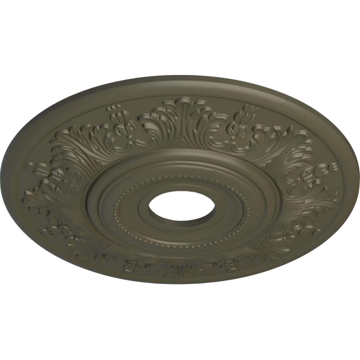 Ekena Millwork Cm20Viwhf Vienna Ceiling Medallion, 20''Od X 3 1/2''Id X 1 1/2''P, Hand Painted Witch Hazel