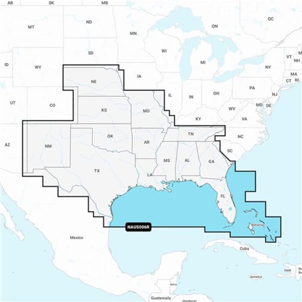 Navionics Garmin 010-C1369-30 Microsd/Sd Card Naus006R - U.S. South, Black,WBEEAB0BBSQG1RQ