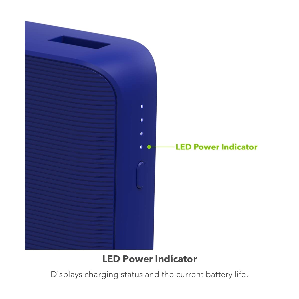 Mophie Power Boost Xl (20K)- Cobalt - Powerstation Containing Large Internal Battery And Versatile Usb-C Port