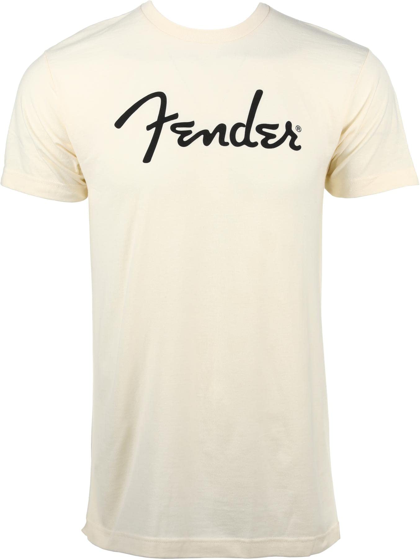 Fender Spaghetti Logo T Shirt, Olympic White, Xl