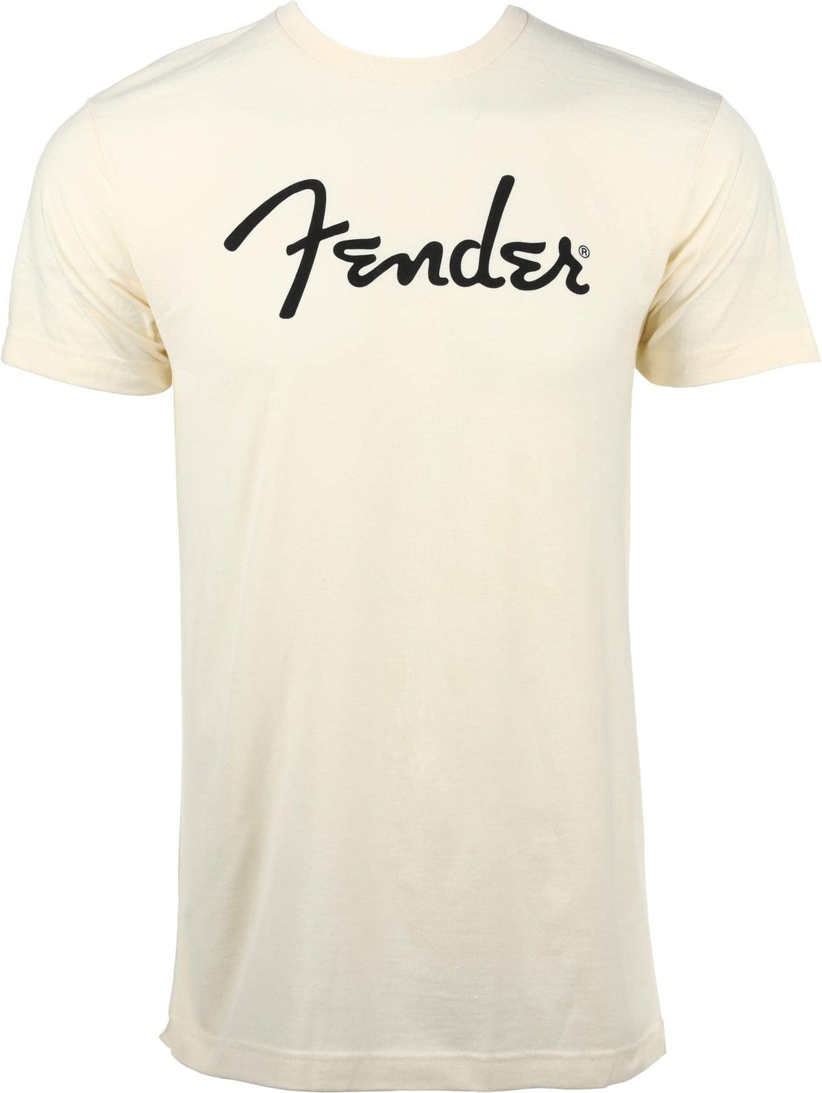 Fender Spaghetti Logo T Shirt, Olympic White, S