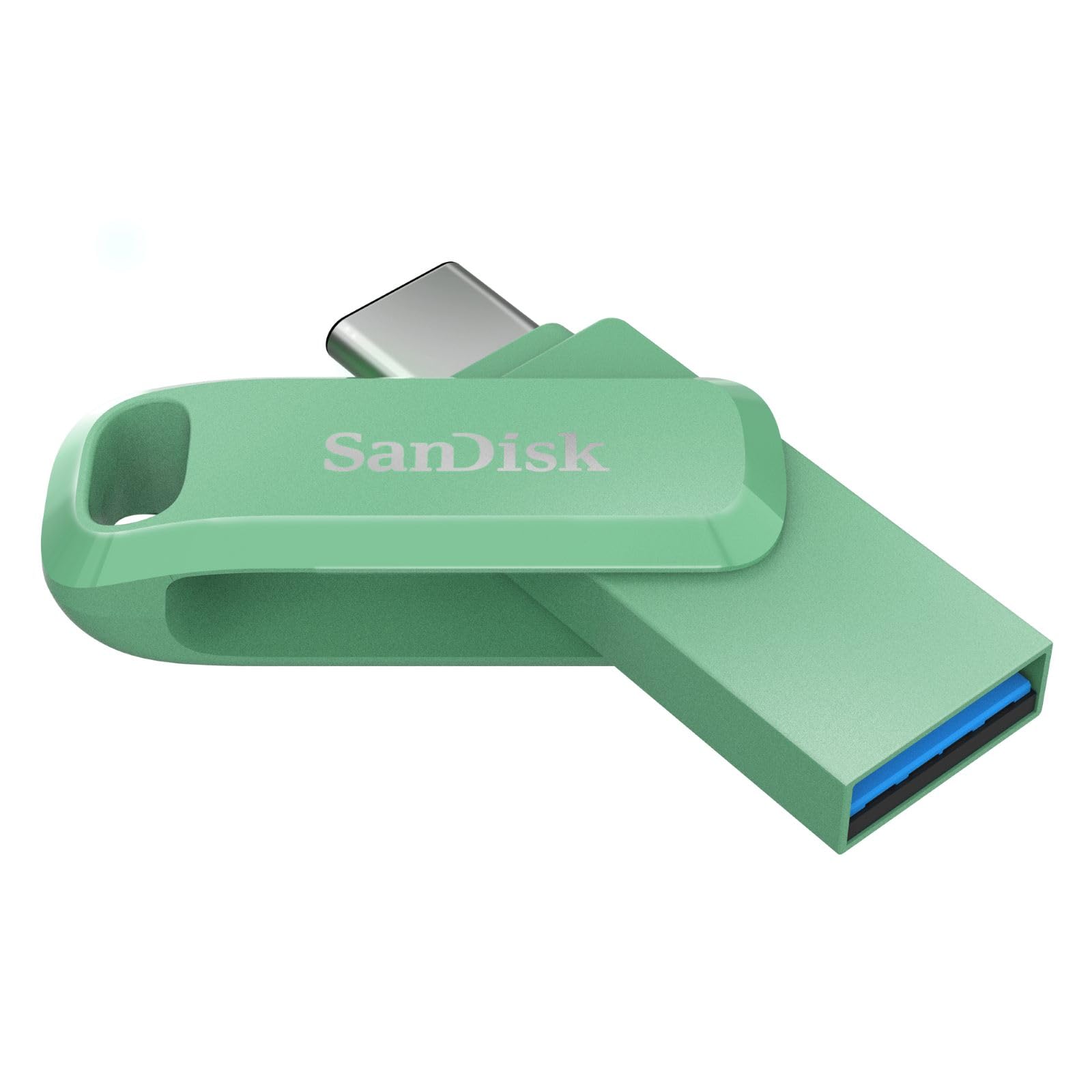 SanDisk 256GB Ultra Dual Drive Go USB Type-C Flash Drive - Up to 400MB/s, Absinthe Green - SDDDC3-256G-G46AG