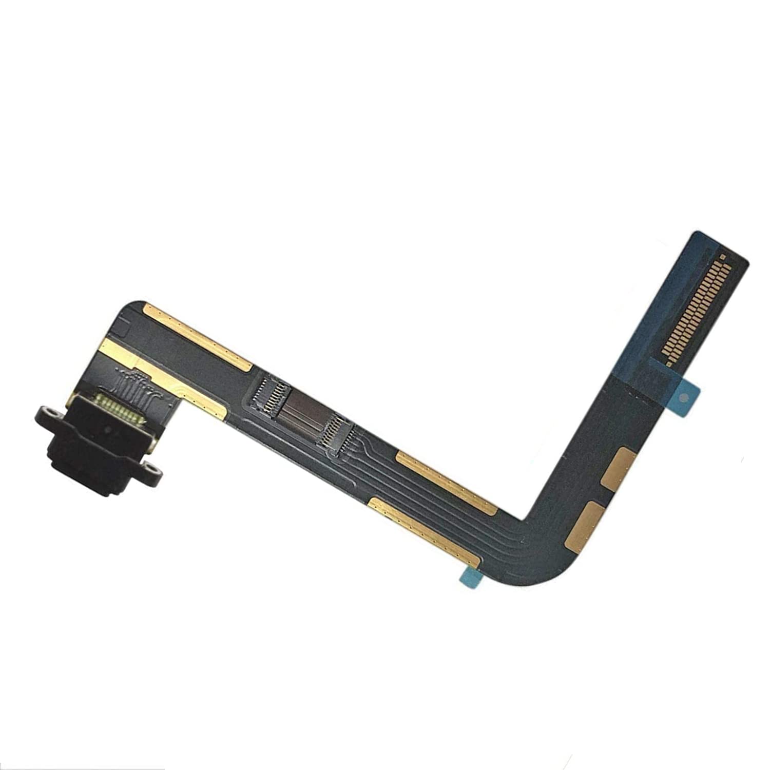 Tphaelay Dock Connector Replacement Compatible With Ipad 9 9Th Gen 2021 10.2'' A2602 A2603 A2604 A2605 (Black) Charging Port Rep
