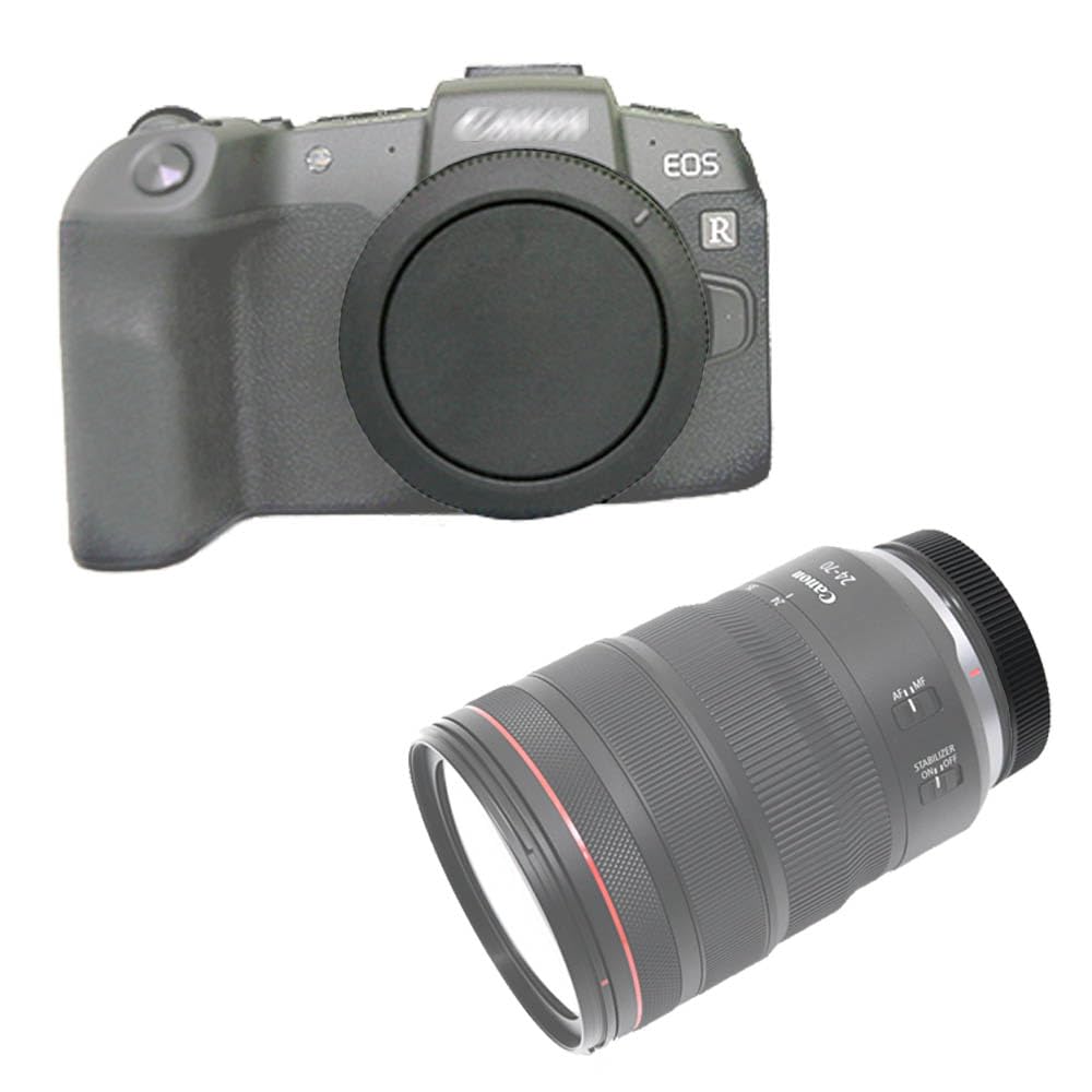 Body Cap & Rear Lens Cap Cover For Canon Eos R6 Eos R5 Eos R Eos Rp Eos R3 Eos R7 Eos R10 Eos R6 Mark Ii More Canon Rf Mount And