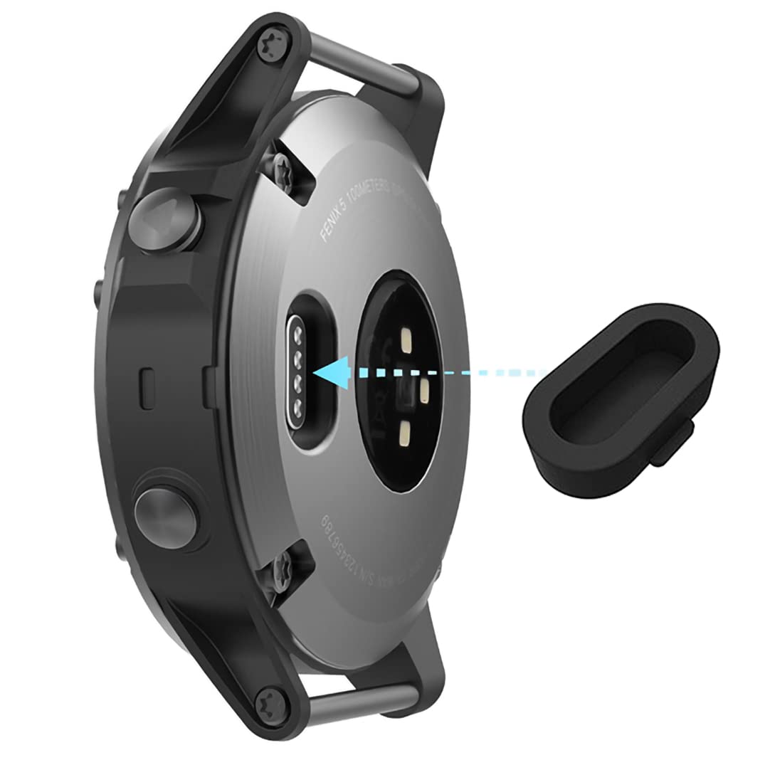 20 Pcs Charger Port Protector For Fenix 7/7S/7X 5/5S/5X Plus/6S 6 6X, Silicone Dust Plug Anti Dust Plugs Compatible For Garmin V