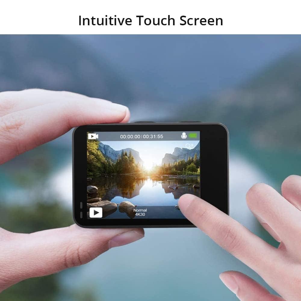 Akaso Brave 7 Le 4K30Fps 20Mp Wifi Action Camera With Touch Screen Eis 2.0 Zoom Remote Control 131 Feet Underwater Camera With 2