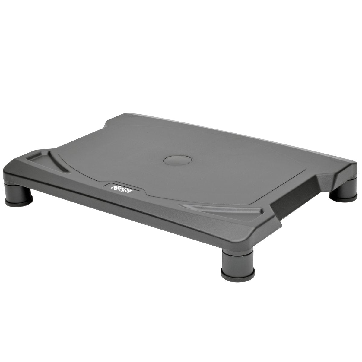 Tripp Lite Adjustable Computer Monitor Stand For Desks, 15.5 X 11.25 In., Rubber Feet, Black, 5 Year Warranty (Mr1612)