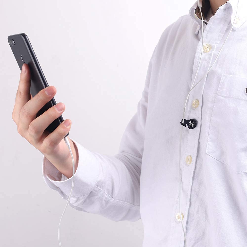 Sunficon 10 Pack Cable Clips Organizers Earbuds Cords Organizers Magnetic Twist Ties Bookmark Whiteboard Noticeboard Fridge Magn