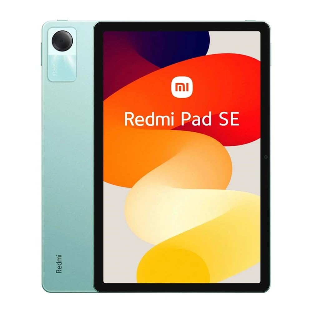 Xiaomi Redmi Pad Se (128Gb + 4Gb) Wifi 11' Octa Core 4 Speakers Dolby Atmos 8000Mah Bluetooth 5.3 8Mp (Mint Green)