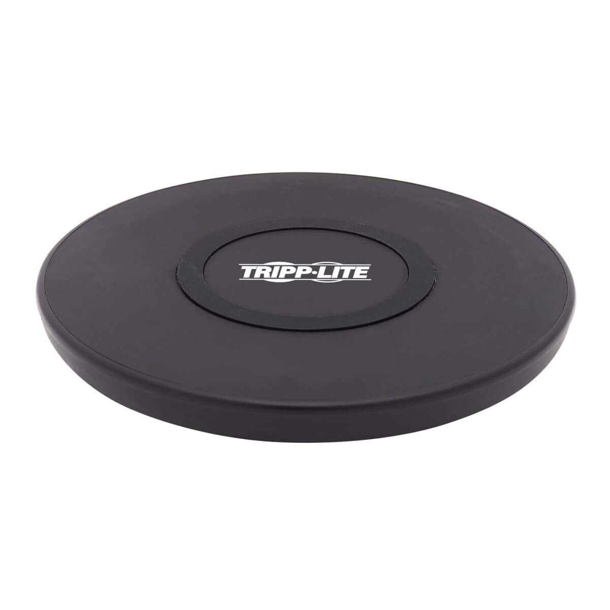 Tripp Lite Wireless Phone Charger 10W Qi Certified Apple Samsung Compatible (U280-Q01Fl-Bk)