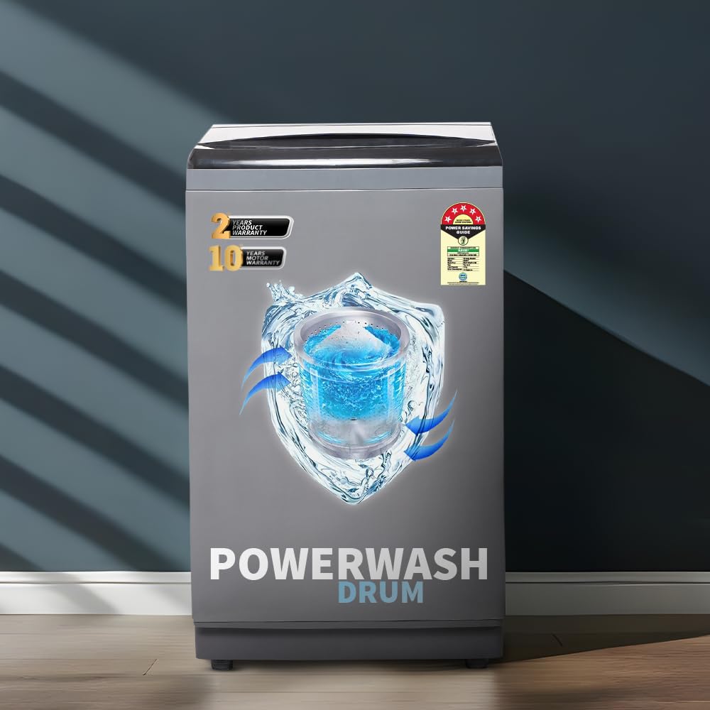 Sharp 11 Kg Fully Automatic Top Load Washing Machine With Toughened Glass I Japan Quality I Hot & Cold Water Dual Inlet, Soft Cl