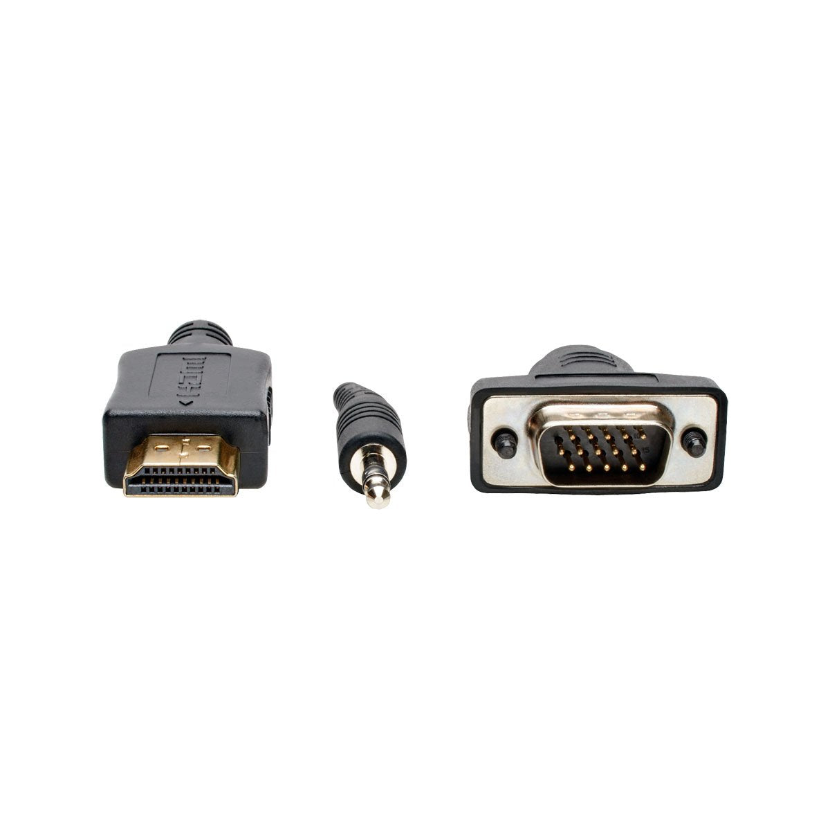 Tripp Lite Hdmi To Vga + Audio Adapter Converter Cable Active Low Profile Hd15 + 3.5Mm M/M 1080P @ 60Hz 15Ft 15' (P566 015 Vga A