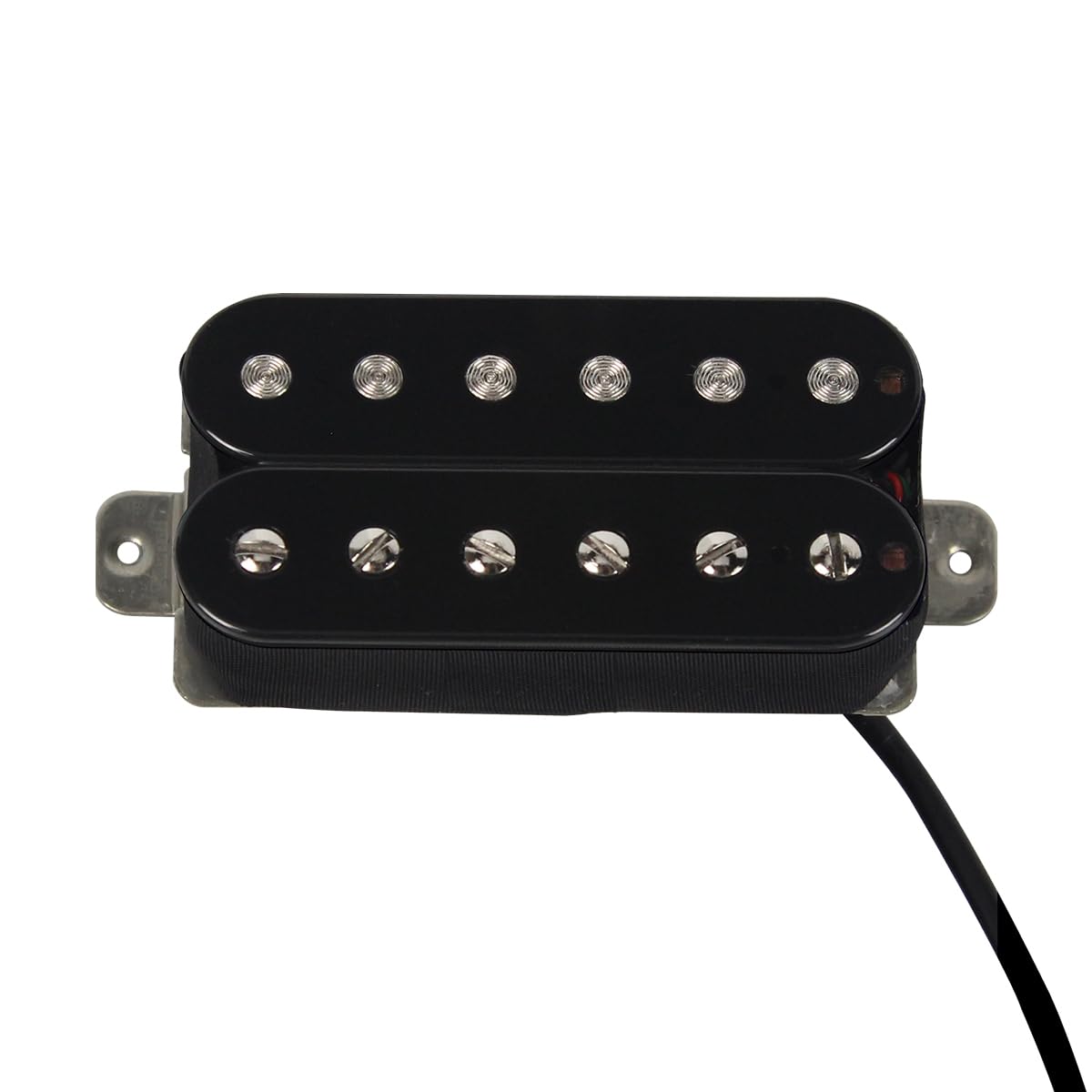 Fleor Electric Guitar Humbucker Pickups Bridge Alnico 5 Pickup Black