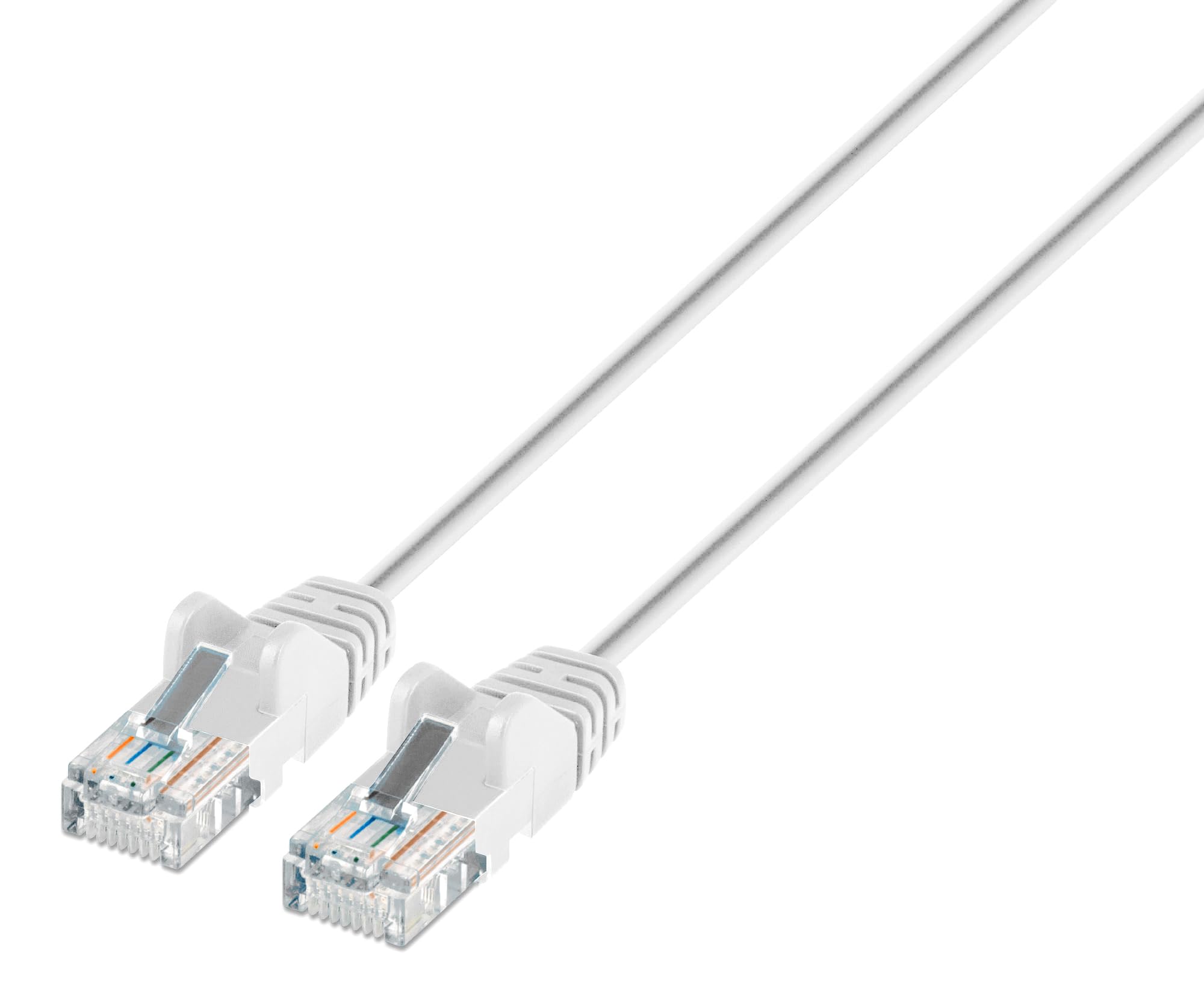 Cat6 U/Utp Slim Network Patch Cable, 14 Ft., White