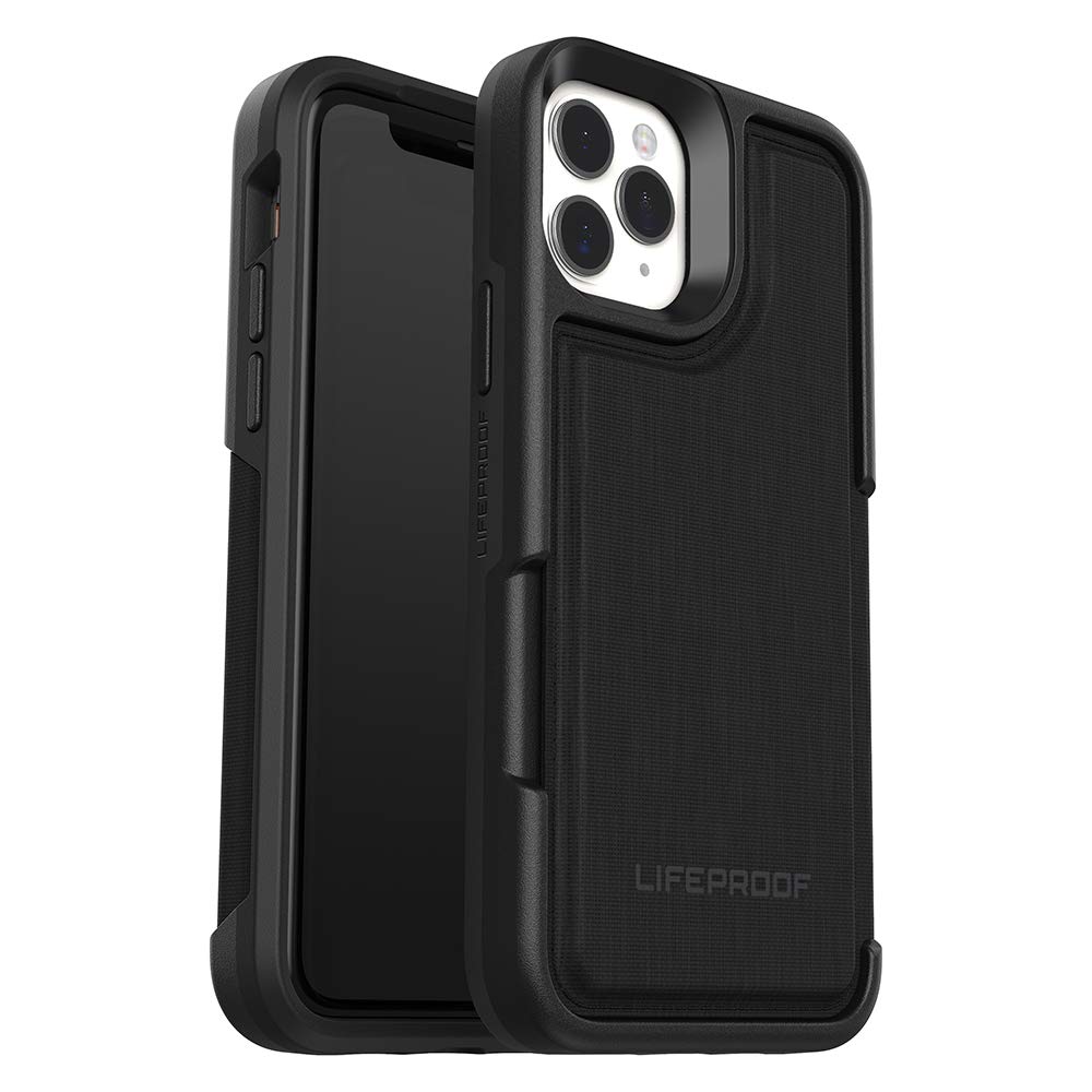 Lifeproof Flip Series Wallet Case For Iphone 11 Pro   Dark Night (Black/Castlerock)