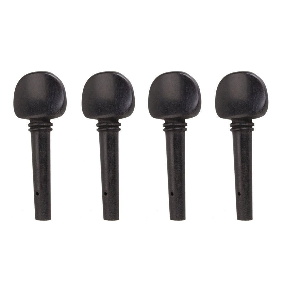 4/4 Ebony Violin Tuning Pegs Set (Set of 4)