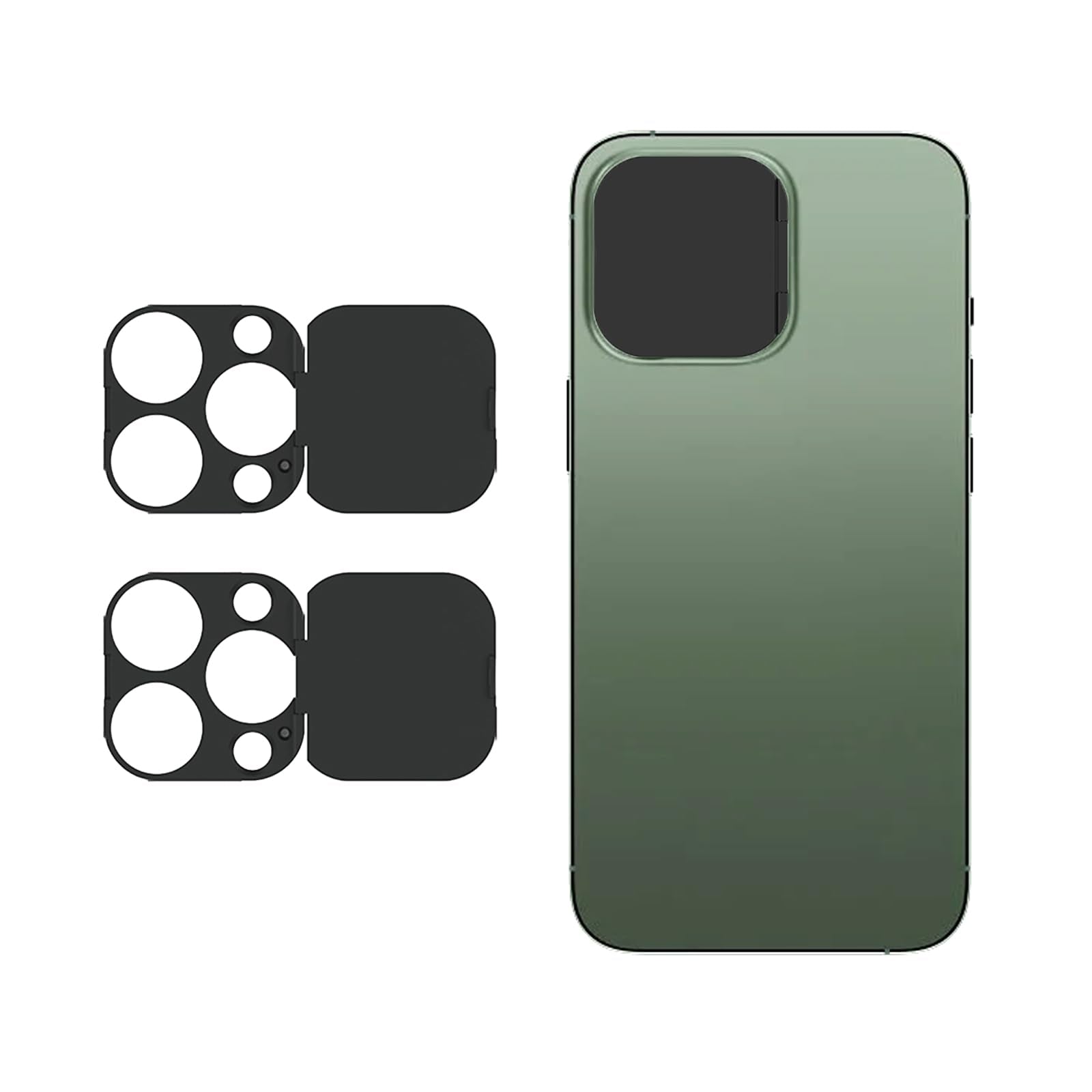 MakLuen Camera Cover,Webcam Cover Compatible for Phone 13Pro, Phone 13 Pro Max,Protect Your Privacy and Security