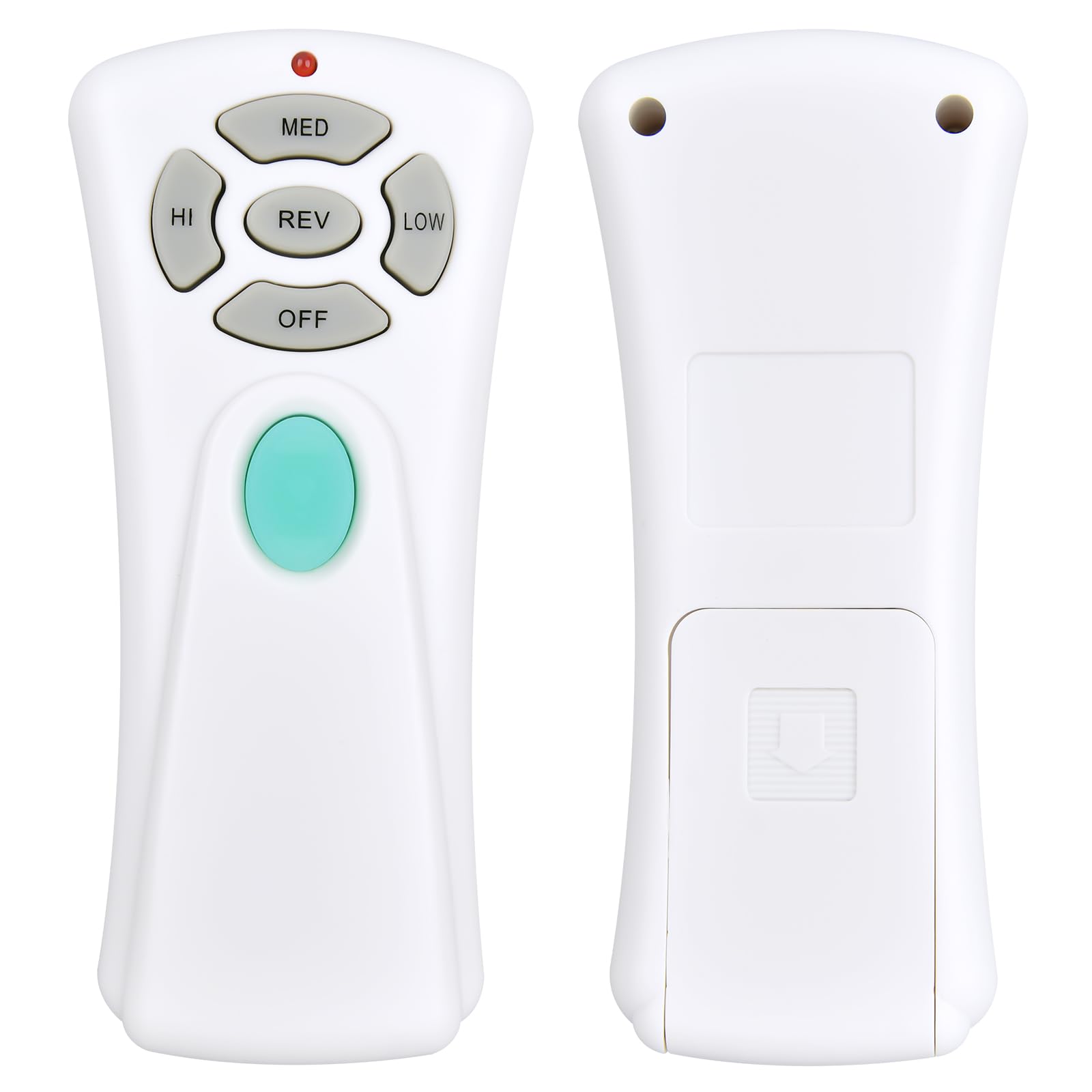 Ceiling Fan Remote Control CHQ7080T UC7080T with Reverse, 3 Speed, Up/Dn Light Dimmer, Replacement for Hampton Bay, Harbor Breez