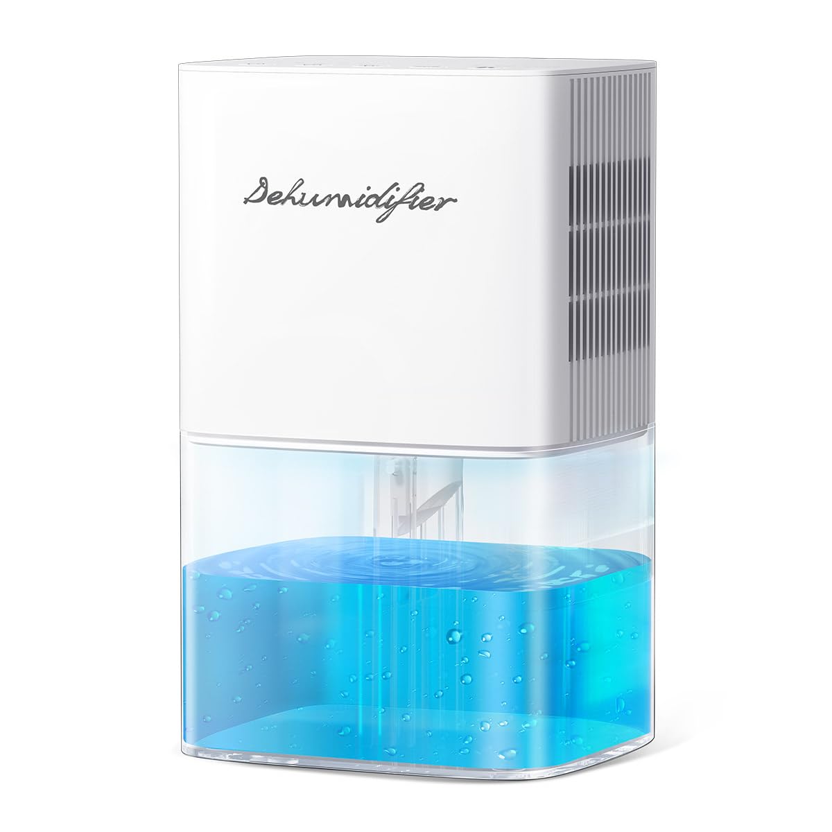 Dehumidifier 1800ML 63OZ Small Dehumidifier for Home 230 Ft Safety Dehumidifiers Adjustable 10 Color Lights 5 Timers 3 Setting M