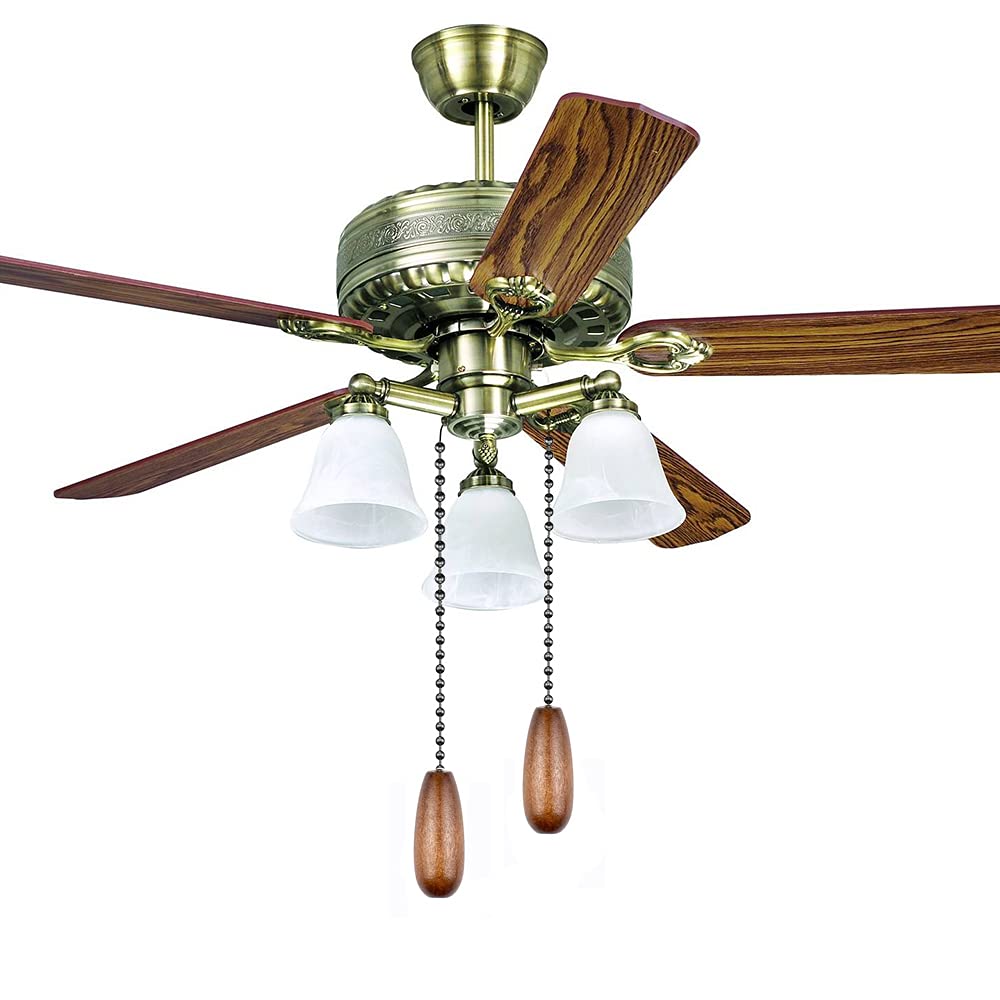 Dotlite Ceiling Fan Pull Chain Extender, 2Pcs Wooden Decorative Pendant Extension Chains, 12 Inches Lighting & Fan Beaded Ball F