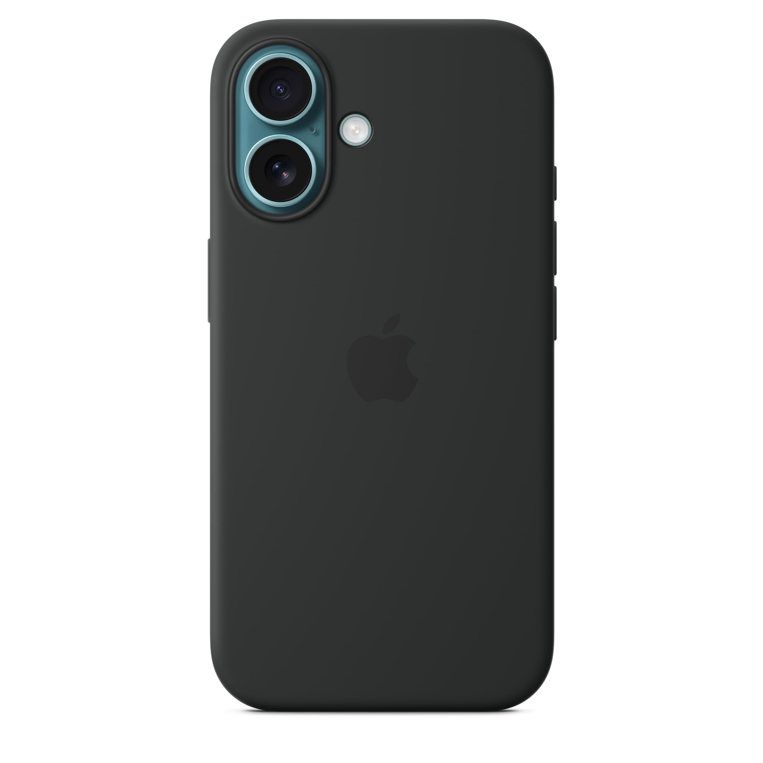 Apple Iphone 16 Silicone Case With Magsafe And Camera Control   Black