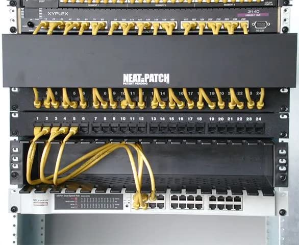 Neat Patch 2U Cable Management Unit (2 Pack)