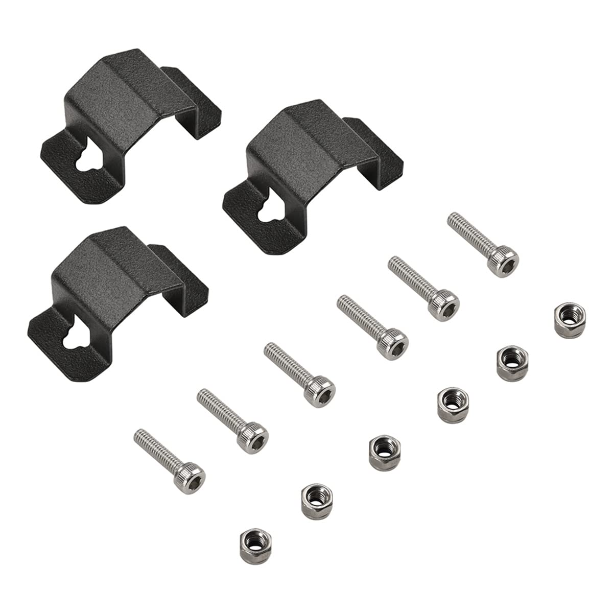 Fysetc 3D Printer Parts Prus A Mk3 Heated Bed Spacer I3 Mk3S+ Y Carriage Platform Plate Clamp Kit Hotbed Parts 3Pcs U Bolts Hold