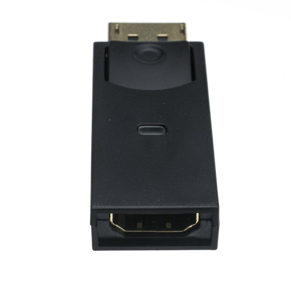 Cablewholesale Black Displayport Male To Hdmi Female Adapter   Give Displayport Devices Compatibility With Hdmi Cables